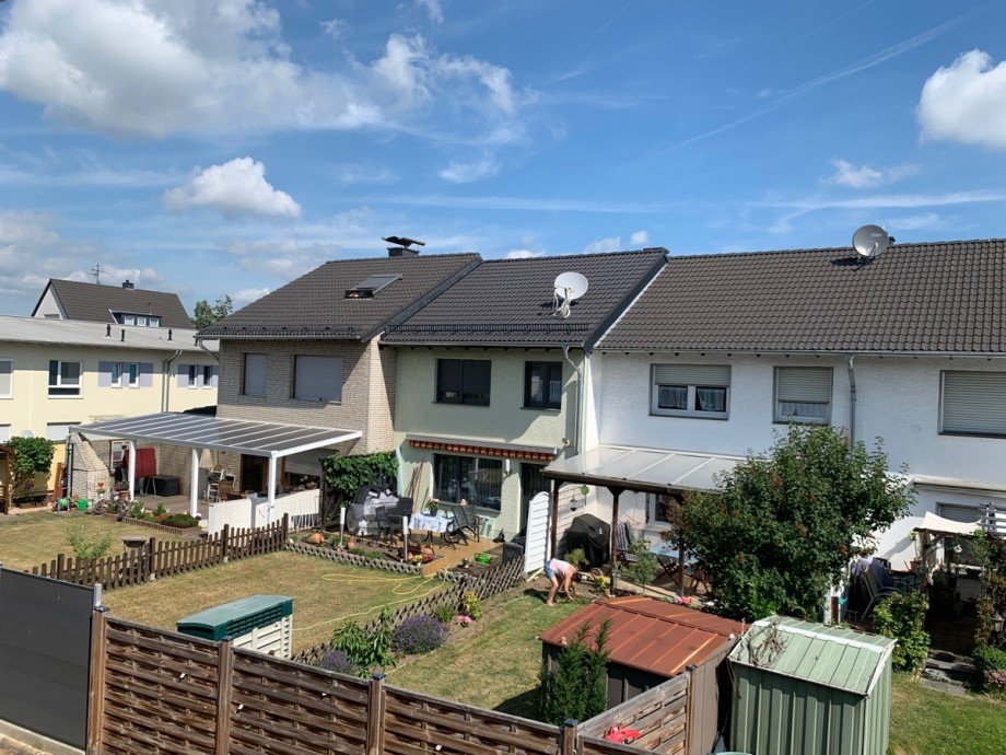 Blick vom OG Reihenhaus Niederkassel