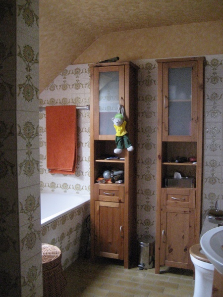 Ansicht Bad-Dusche-WC OG Doppelhaush�lfte Sankt Augustin-Schmerbroich