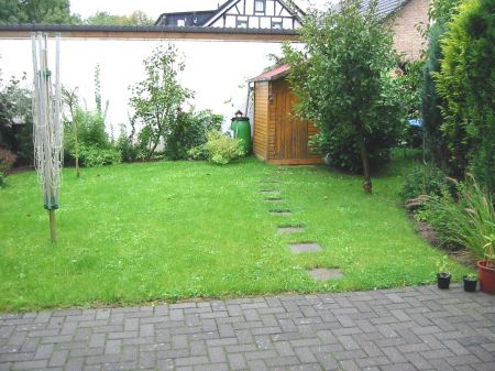Garten Doppelhaush�lfte Hennef