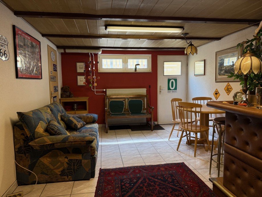 Ansicht Hobbyraum / Partyraum Bungalow Sankt Augustin