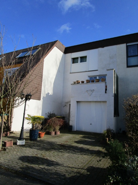 Hausansicht Reihenhaus Sankt Augustin