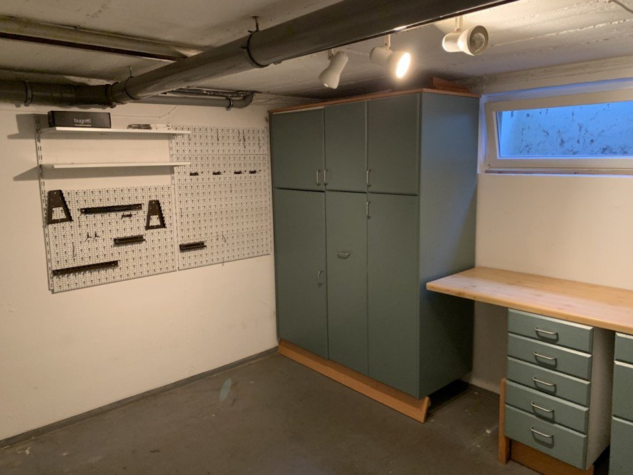 Ansicht Hobbyraum im KG Doppelhaush�lfte Sankt Augustin