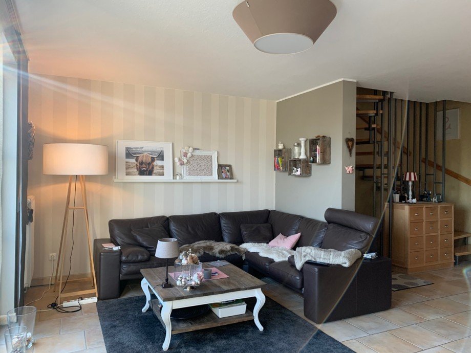 Ansicht Wohn,- Esszimmer Doppelhaush�lfte Niederkassel