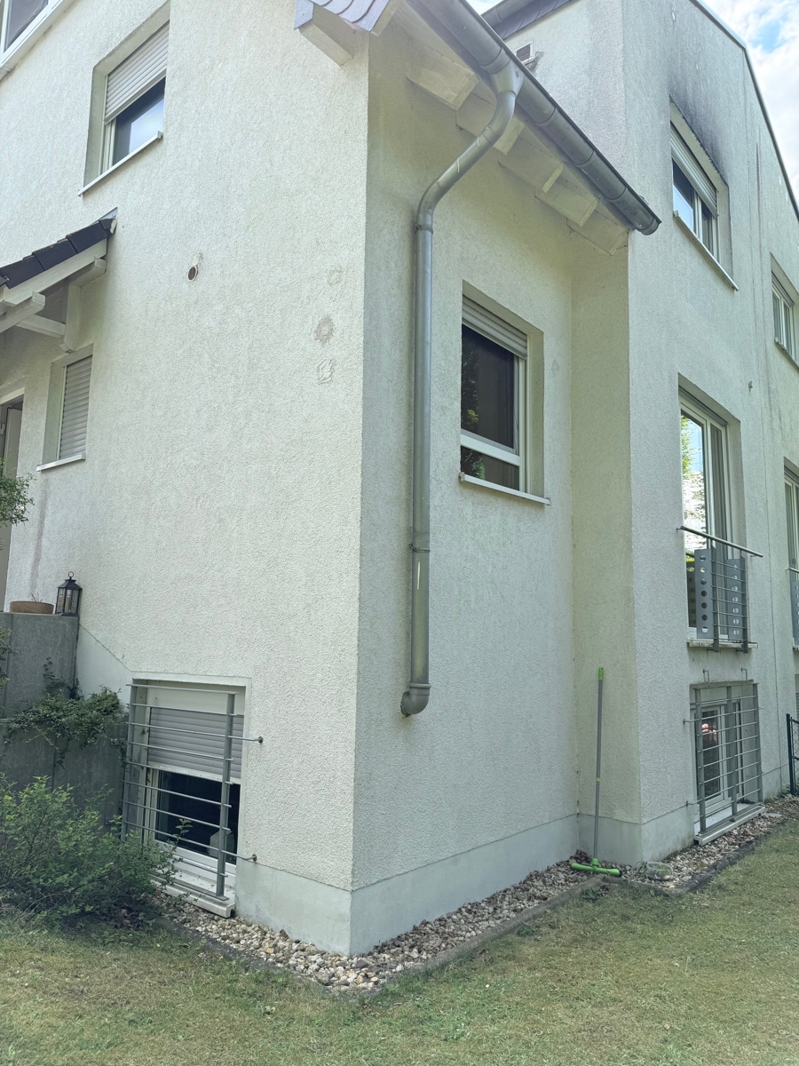 R�ckansicht Doppelhaush�lfte Sankt Augustin