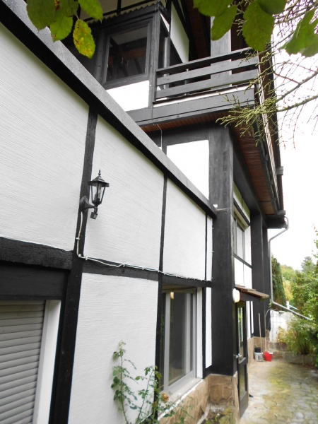 R�ckansicht Mehrfamilienhaus Lohmar