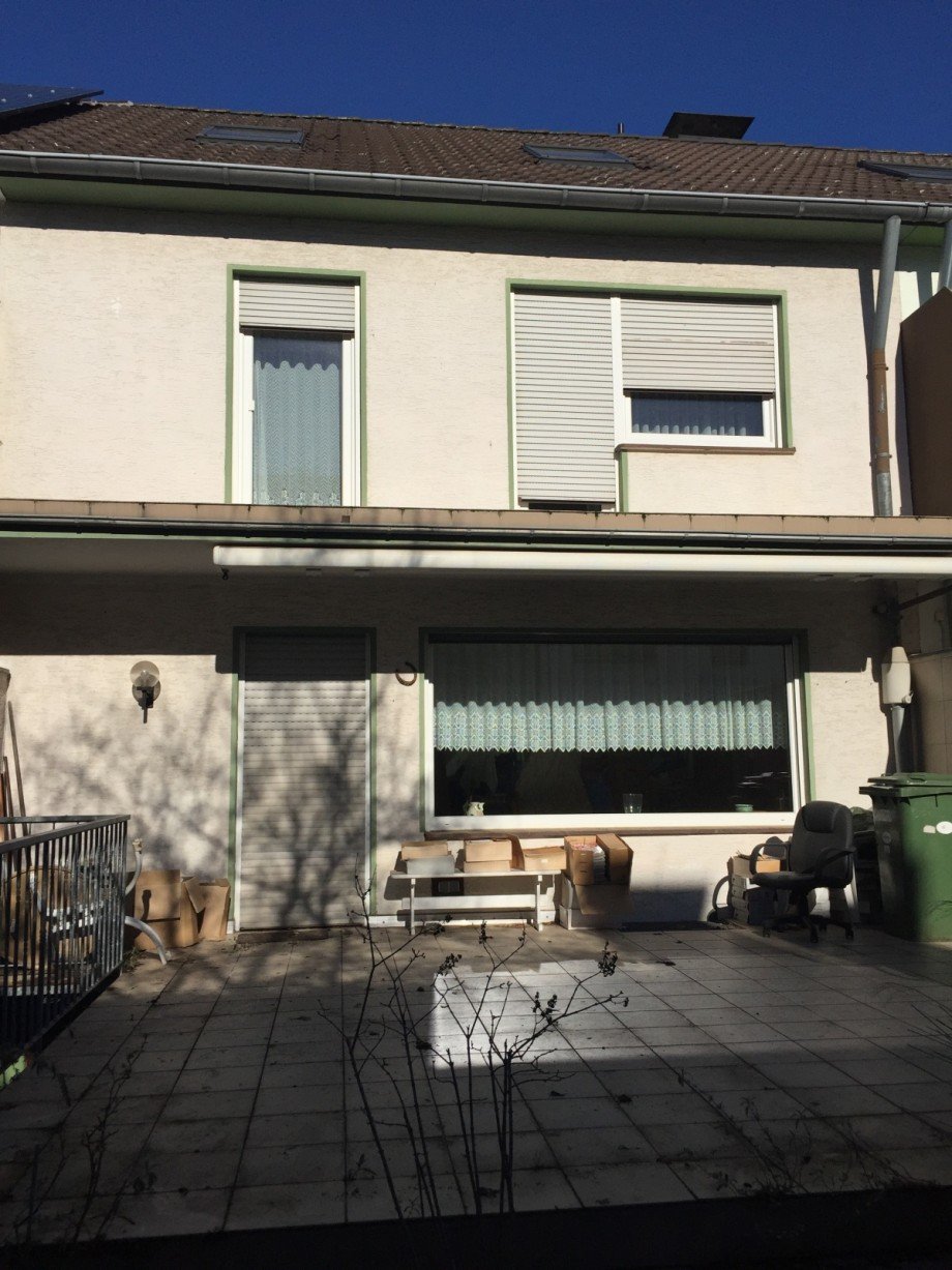 R�ckansicht Reihenhaus Sankt Augustin
