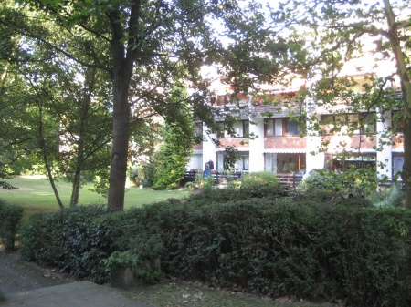 Gr�nanlage Ansicht 2 Etagenwohnung Sankt Augustin