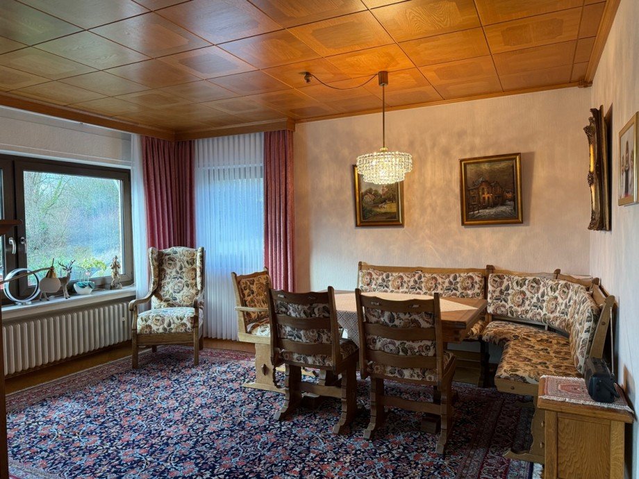 Ansicht Wohnzimmer im OG Einfamilienhaus Thomasberg