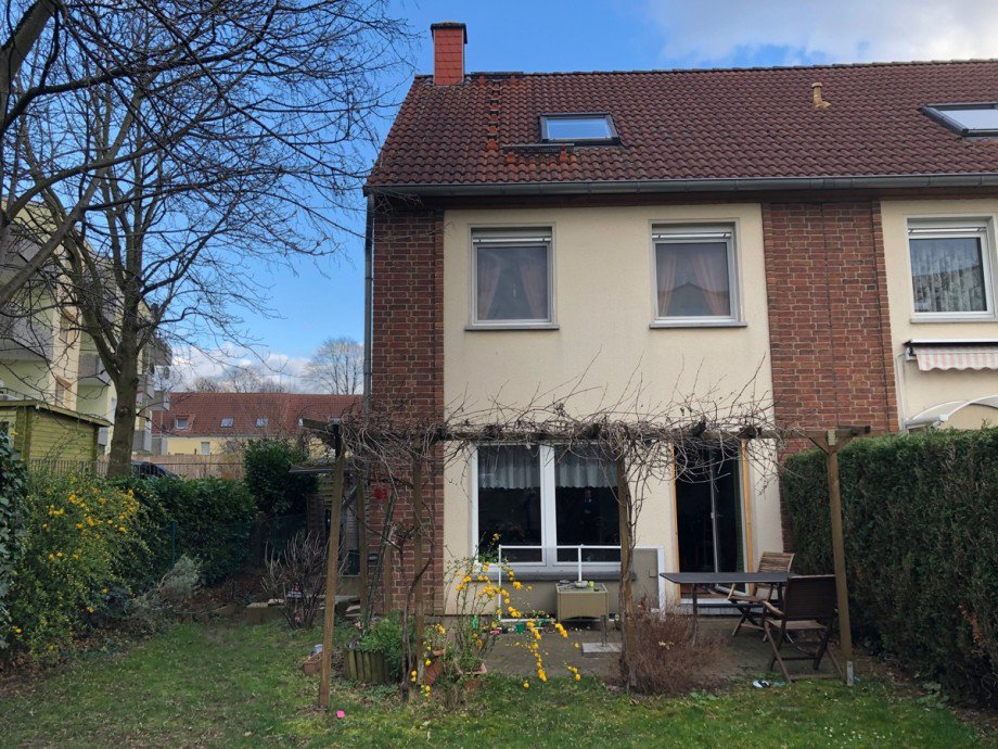 R�ckansicht Einfamilienhaus Wesseling