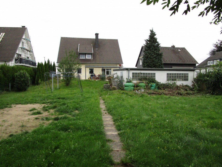 Garten / R�ckansicht des Hauses Einfamilienhaus Sankt Augustin / Hangelar