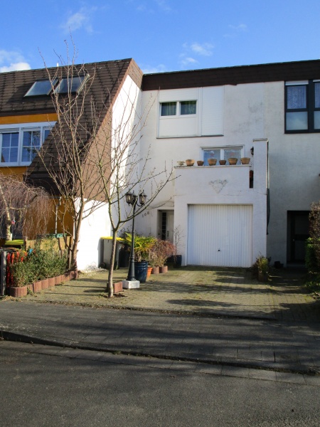 Hausansicht Reihenhaus Sankt Augustin