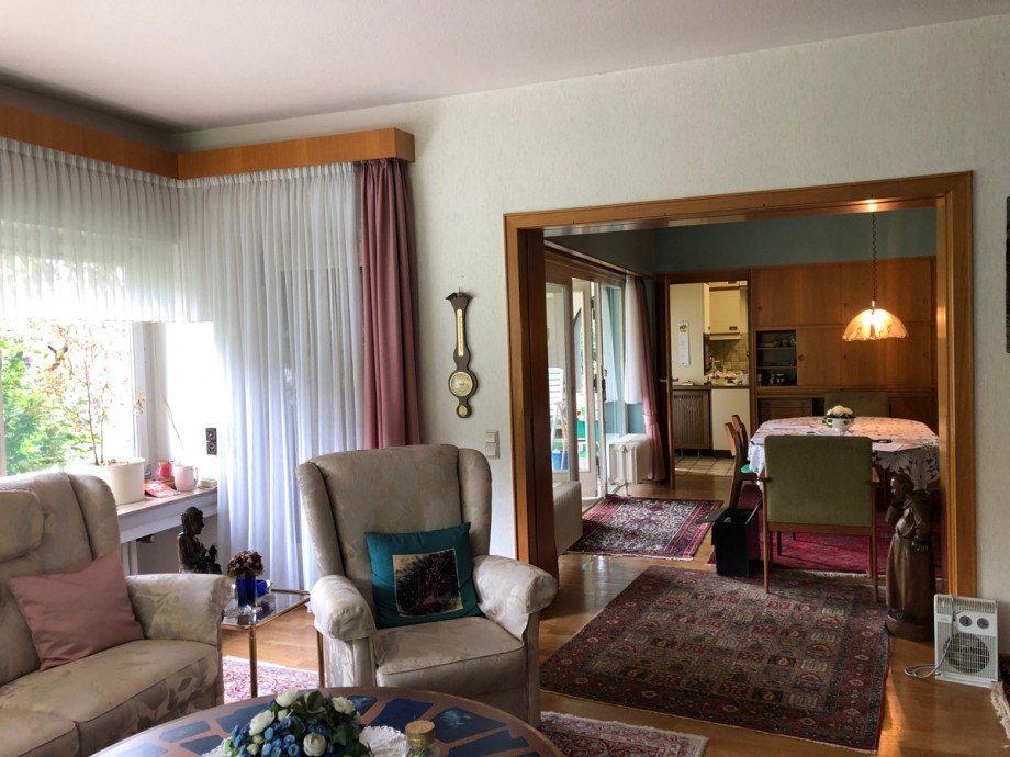 Ansicht gro�es Wohnzimmer Einfamilienhaus Bonn