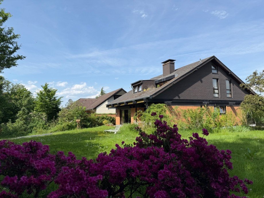 Blick vom Garten Zweifamilienhaus Sankt Augustin