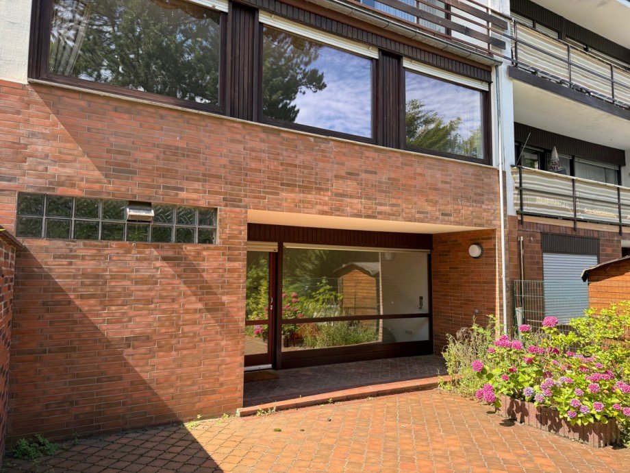 Terrassenansicht Reiheneckhaus Bonn