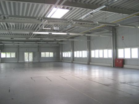 Halle II, Innenansicht 3 Lager Hennef