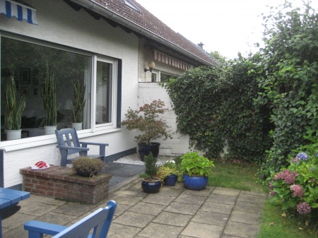 Ansicht Terrasse Doppelhaush�lfte Sankt Augustin-Schmerbroich