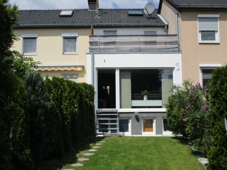 Garten Ansicht Reihenmittelhaus Sankt Augustin