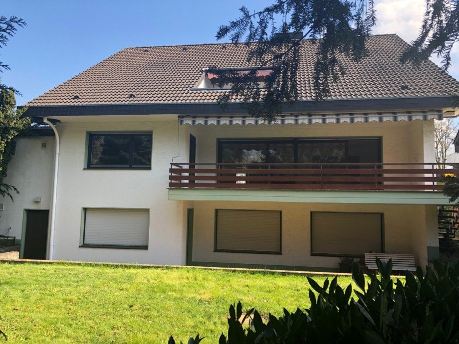 R�ckansicht Einfamilienhaus Sankt Augustin