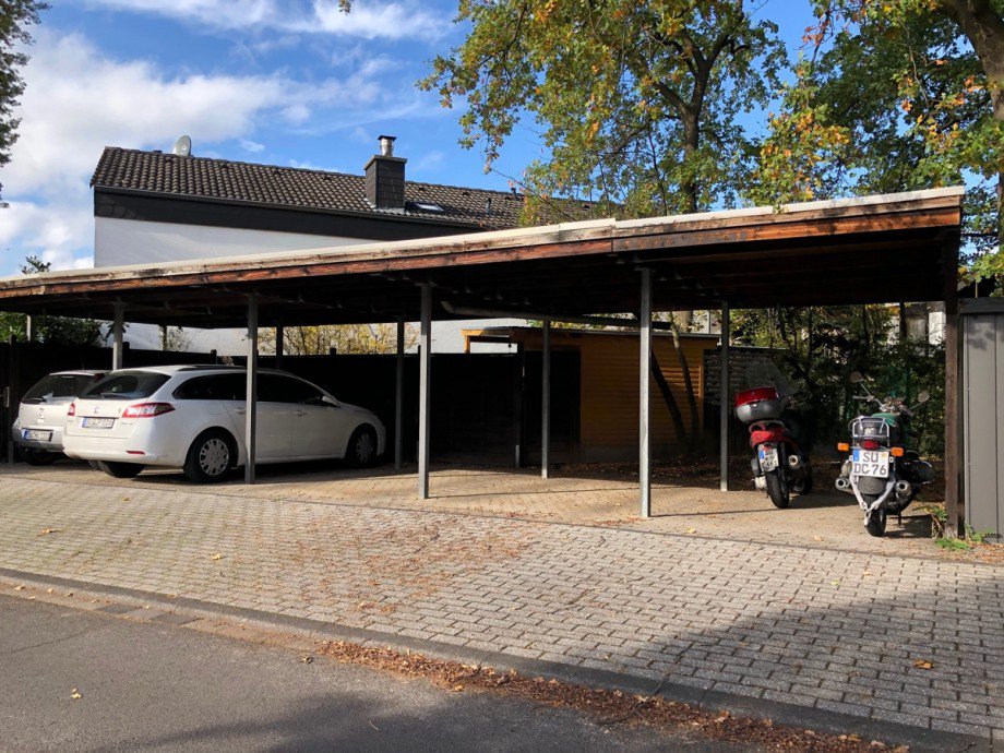 Ansicht Carport Einfamilienhaus Sankt Augustin