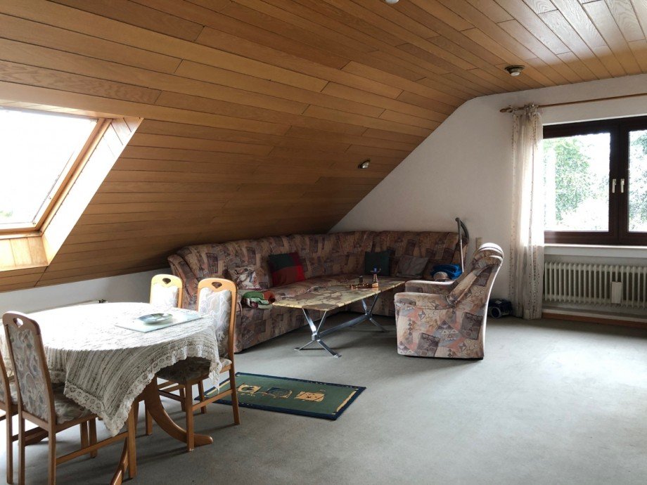 Ansicht gro�es Zimmer im Dachgeschoss - Dachstudio Doppelhaush�lfte Sankt Augustin