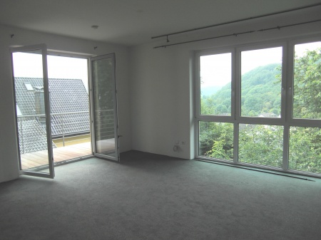 Ansicht Wohnzimmer Erdgeschosswohnung Lohmar