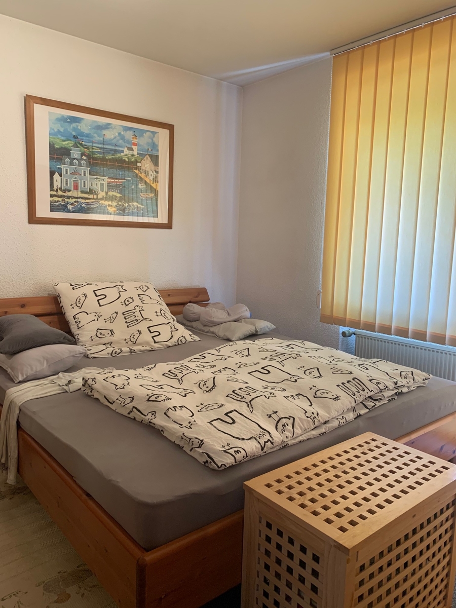 Schlafzimmer 2 mit Zugang auf den Balkon Etagenwohnung Sankt Augustin