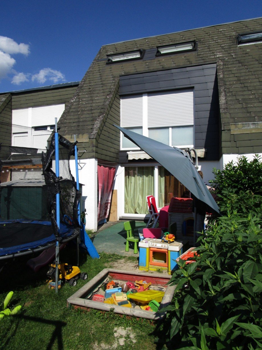 R�ckansicht Reihenhaus Sankt Augustin