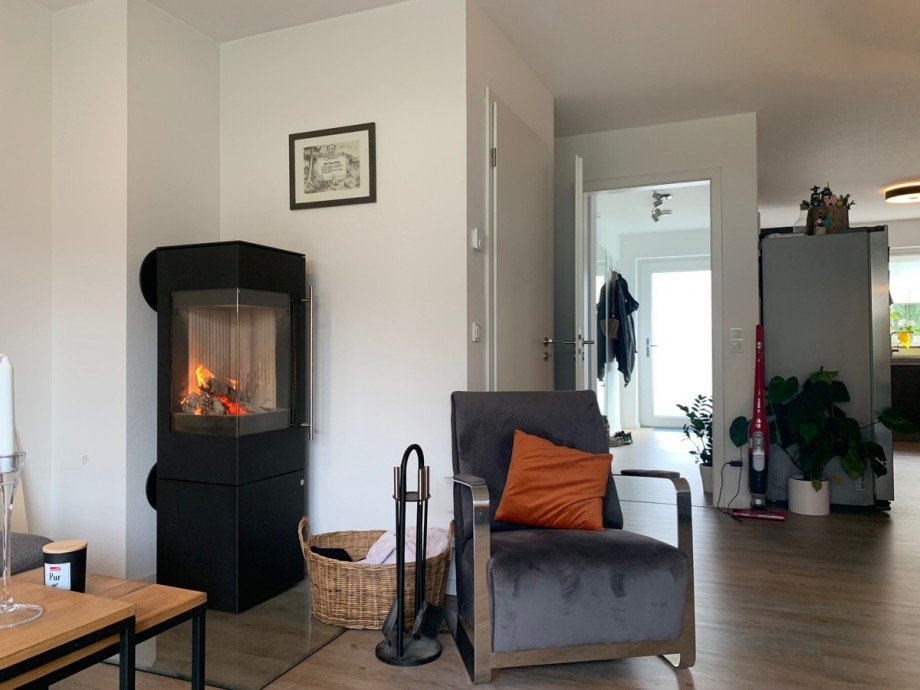 Ansicht Wohn,- Esszimmer Reihenendhaus Niederkassel