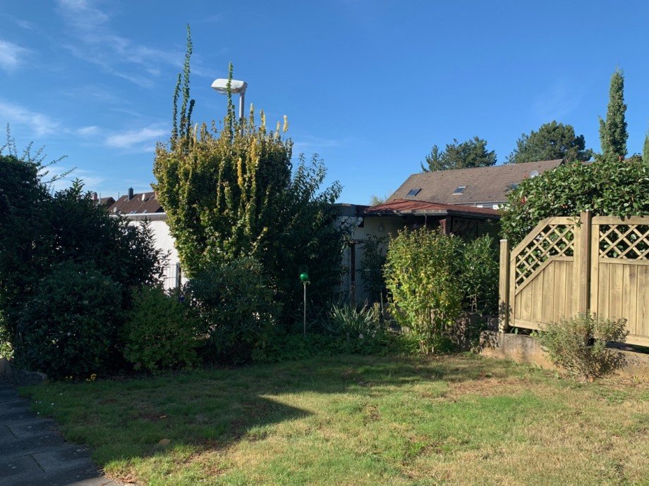 Gartenansicht Reihenendhaus Sankt Augustin