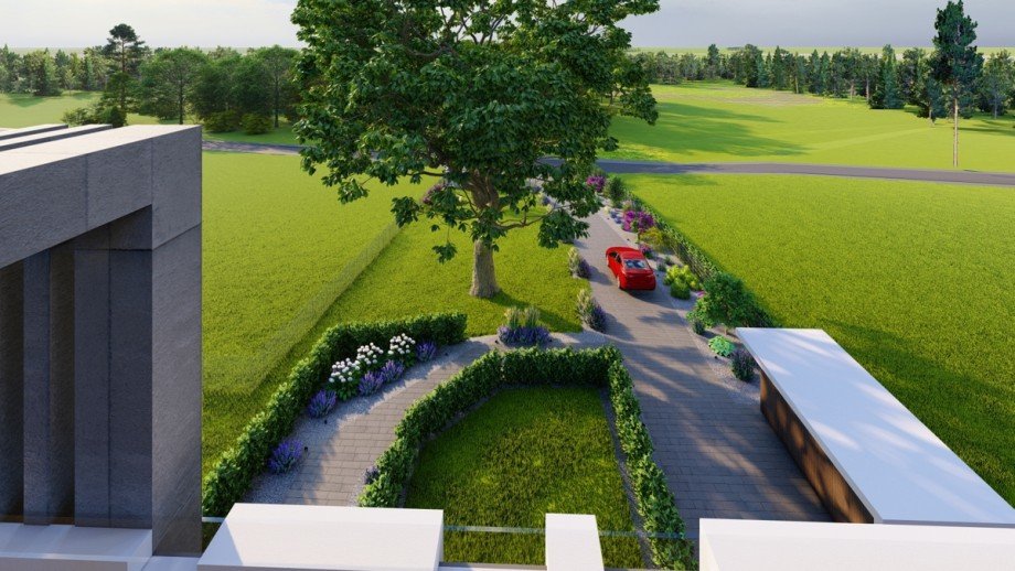 Au�enansicht Erdgeschosswohnung Bonn