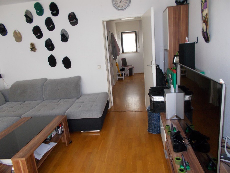 Schlafzimmer 1 mit Zugang zum Balkon Etagenwohnung Sankt Augustin