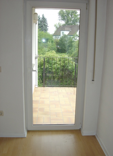 Ansicht Balkon Etagenwohnung Hennef