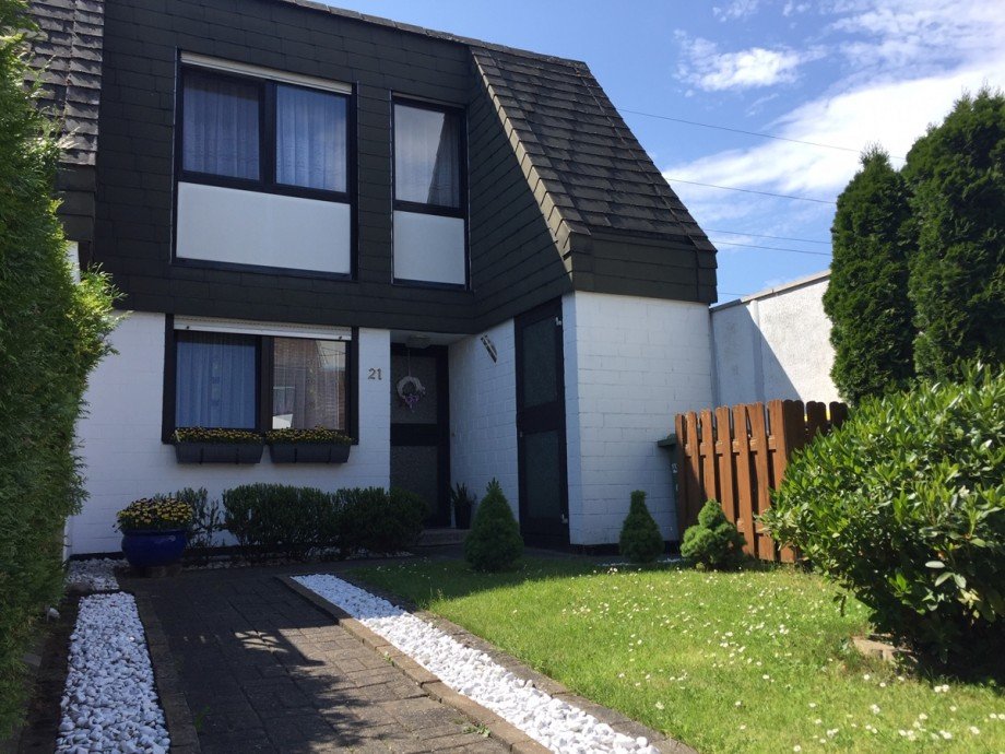 Hausansicht Reihenhaus Sankt Augustin
