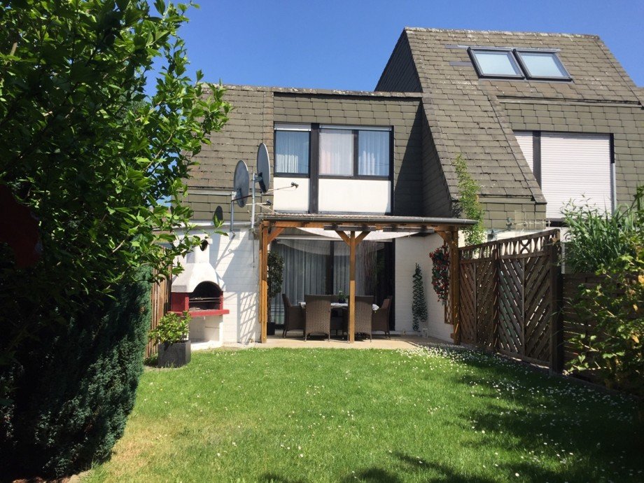 R�ckansicht Reihenhaus Sankt Augustin