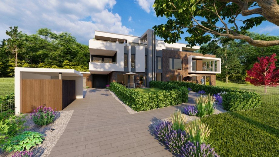 Au�enansicht Etagenwohnung Bonn