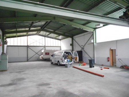 Halle von innen Parkhaus Sankt Augustin