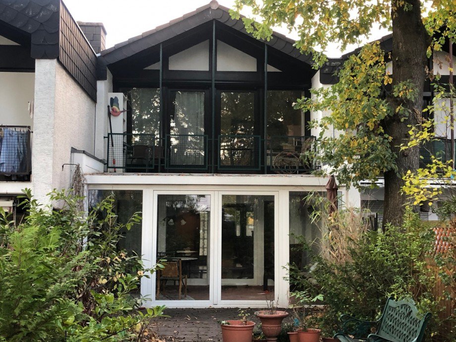 R�ckansicht Einfamilienhaus Sankt Augustin