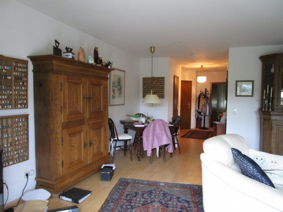 Ansicht Wohn,- Esszimmer Etagenwohnung Sankt Augustin