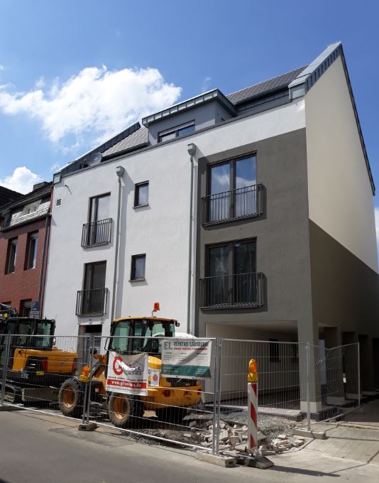 Ansicht von der Strasse Erdgeschosswohnung Siegburg