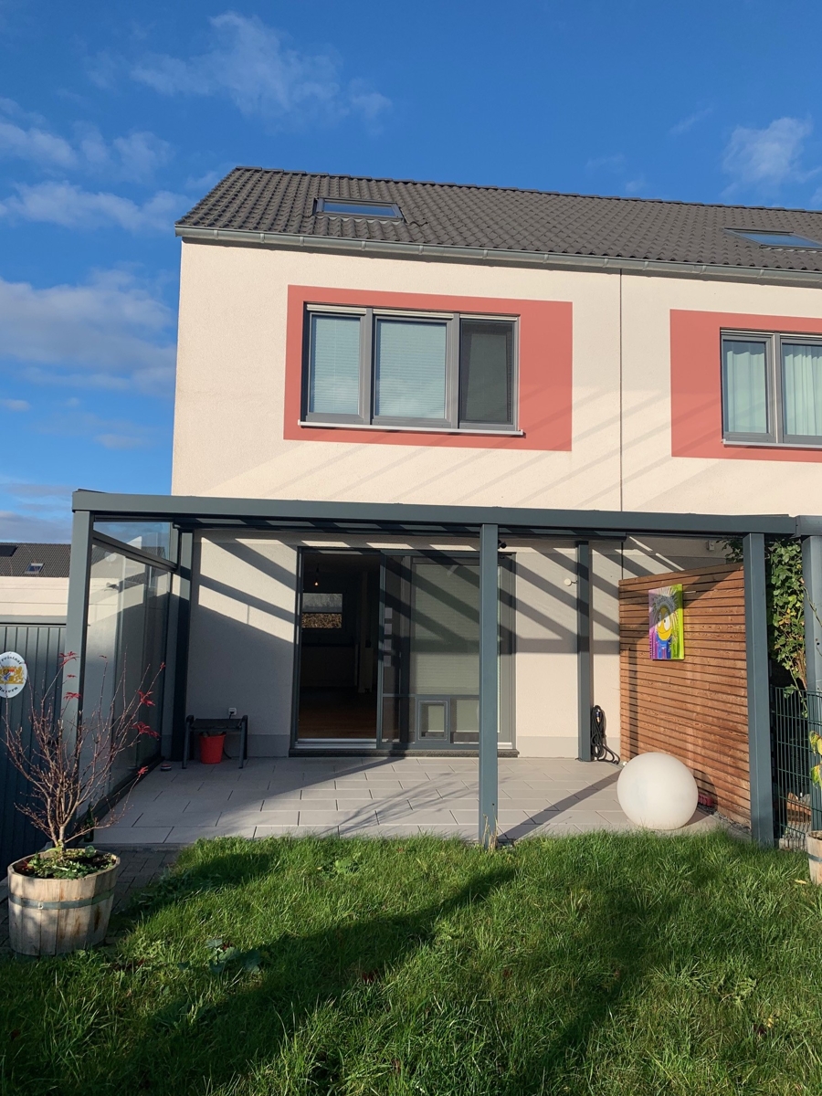 R�ckansicht Reihenendhaus Gelsenkirchen