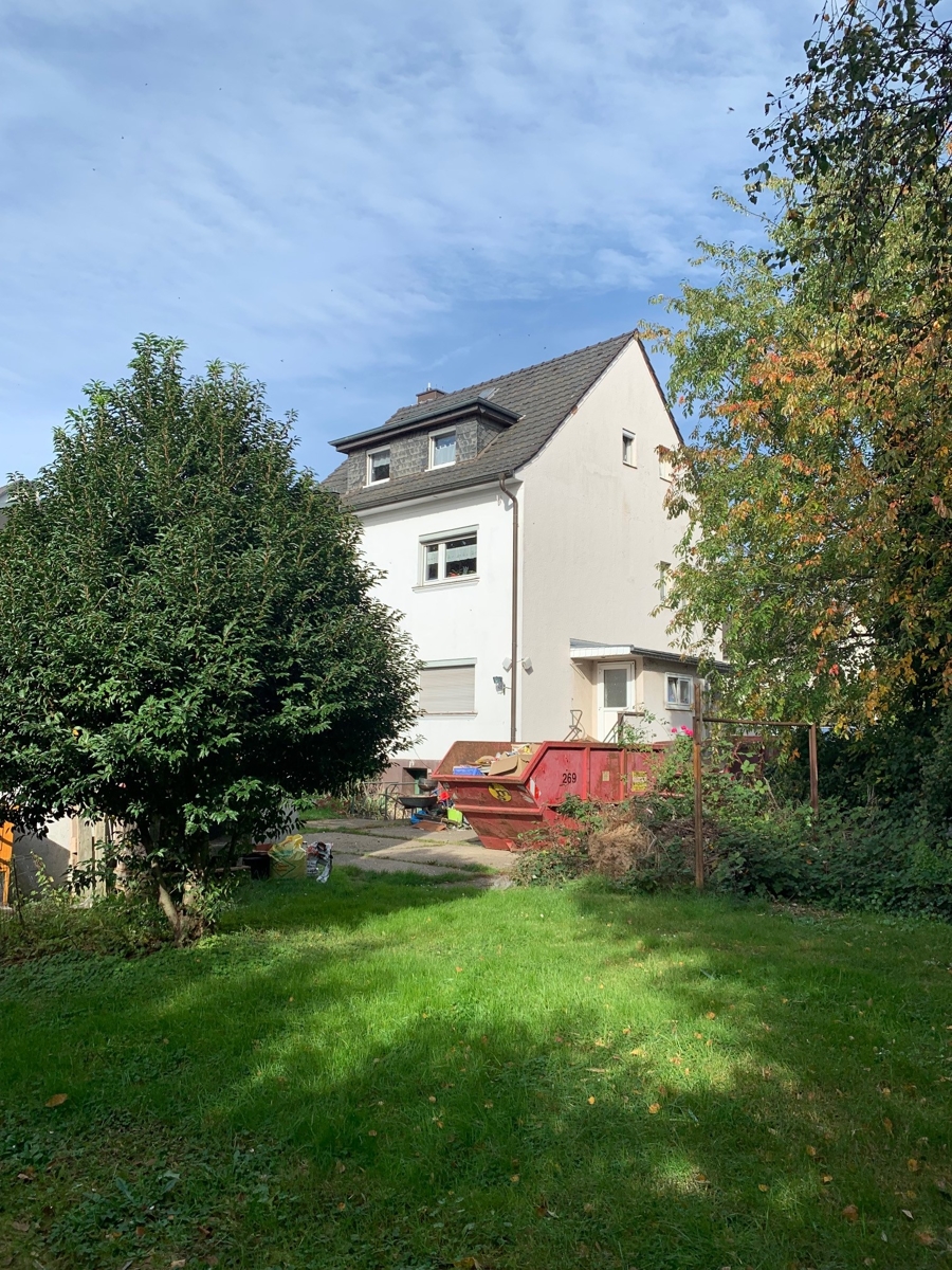 R�ckansicht Mehrfamilienhaus Siegburg