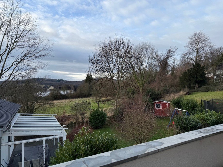 Ansicht gro�e Dachterrasse Einfamilienhaus Thomasberg