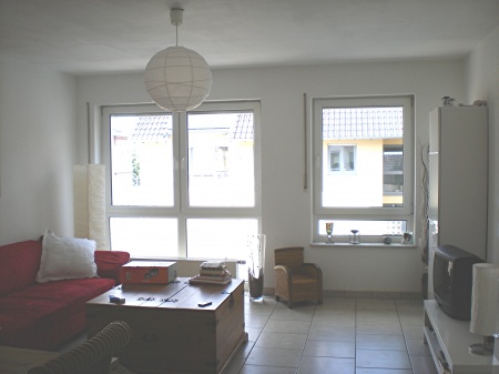 Wohnzimmer / Ansicht Etagenwohnung Sankt Augustin