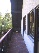 Ansicht Balkon vorne Dachgeschosswohnung Lohmar