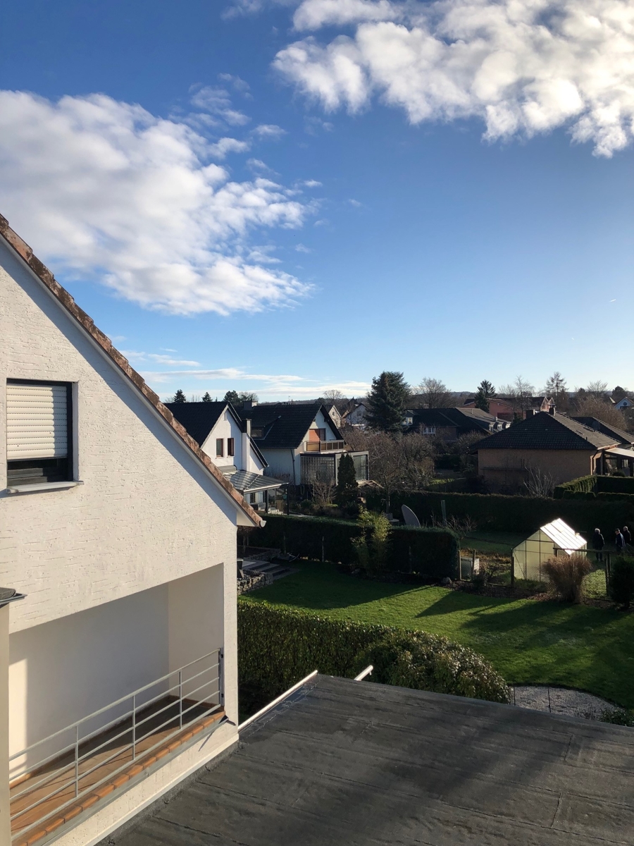 Blick aus dem Fenster Doppelhaush�lfte Sankt Augustin