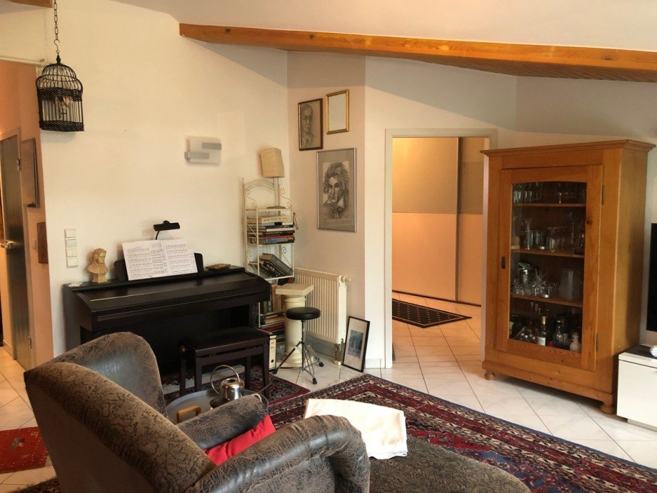 Ansicht Wohn,- Esszimmer Etagenwohnung Bonn