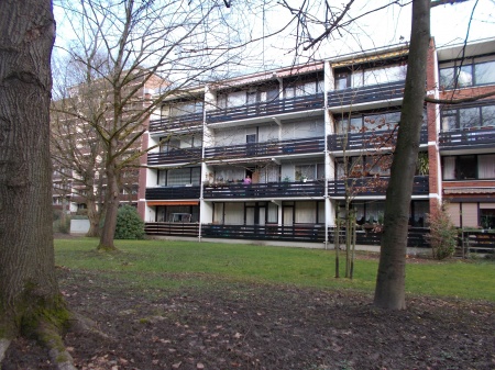 R�ckansicht Etagenwohnung Sankt Augustin