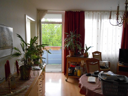 Zugang zum Balkon Etagenwohnung Sankt Augustin