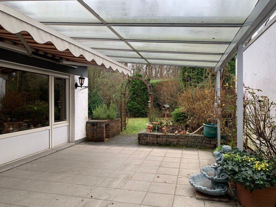 gro�e Terrasse Bungalow Sankt Augustin