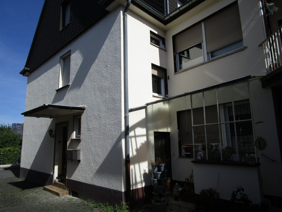 Ansicht Eingangsbereich Zweifamilienhaus Troisdorf